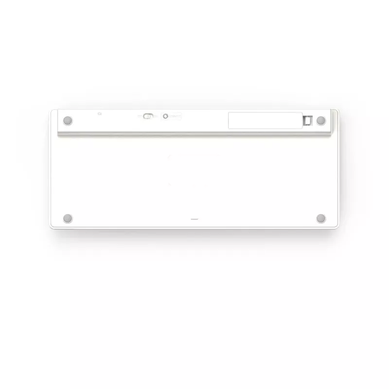 Hama Travel 400 QWERTZ German Bluetooth Pilka, Balta