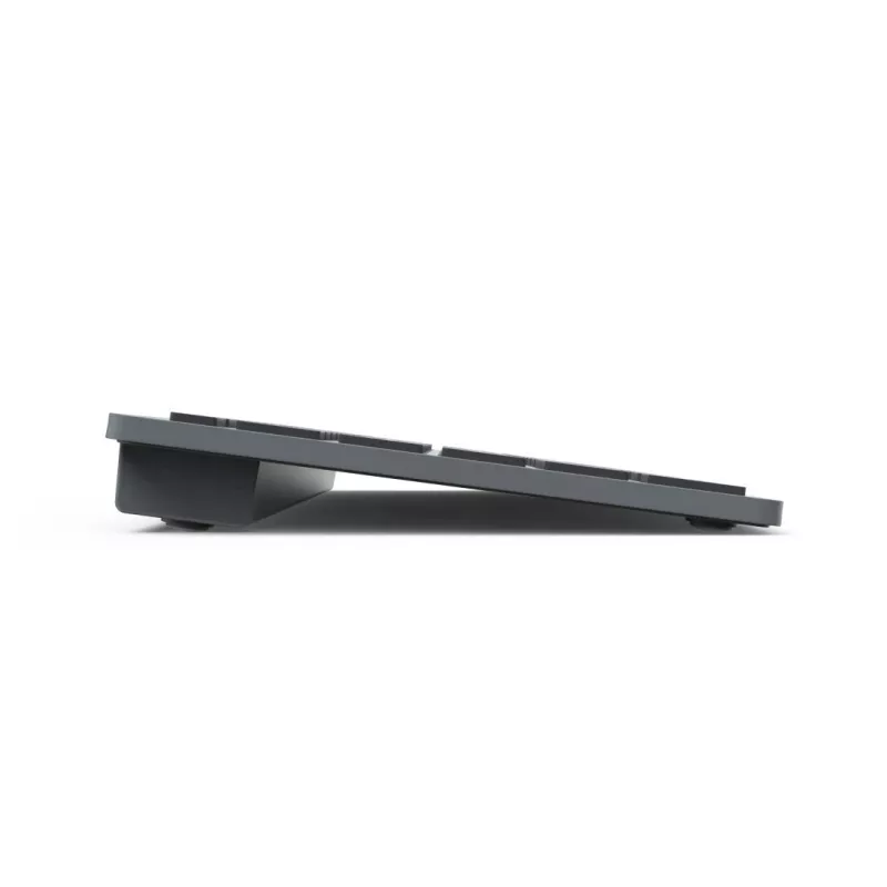 Hama Travel 400 QWERTZ German Bluetooth Juoda, Dark Pilka