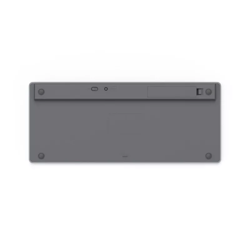 Hama Travel 400 QWERTZ German Bluetooth Juoda, Dark Pilka