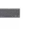 Hama Travel 400 QWERTZ German Bluetooth Juoda, Dark Pilka