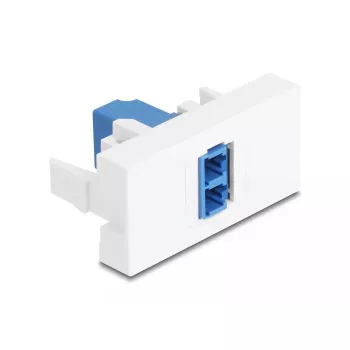 Skaidulinės optikos adapteris DeLOCK 90847 LC vienmodis 1 vnt. mėlynas baltas