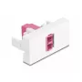 Šviesolaidinis adapteris DeLOCK 90846 LC Multi-mode 1 vnt. Violetinis Baltas
