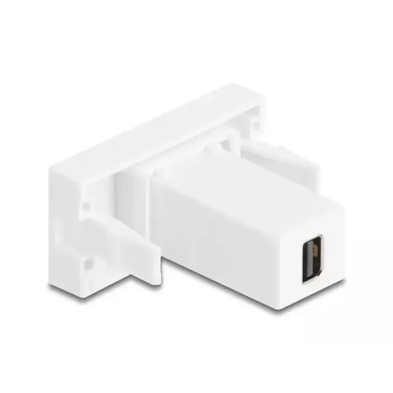 DeLOCK 90842 Mini DisplayPort lizdo išvestis balta, kištukas–kištukas
