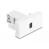 DeLOCK 90842 Mini DisplayPort lizdo išvestis balta, kištukas–kištukas