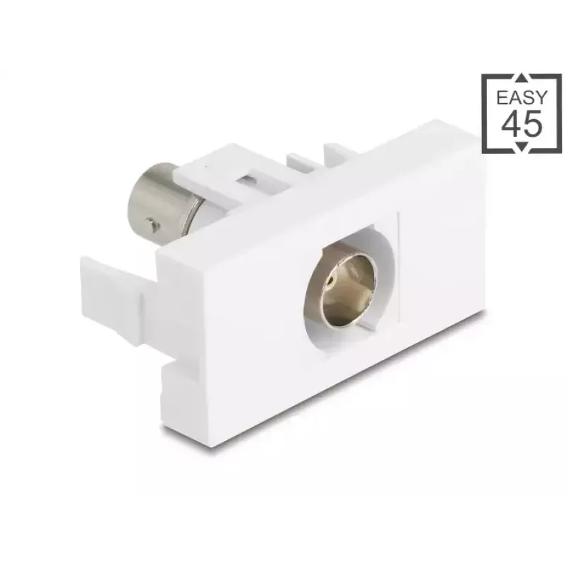 DeLOCK keystone modulis 90855 BNC BNC Balta 22,5 mm 45 mm 33 mm