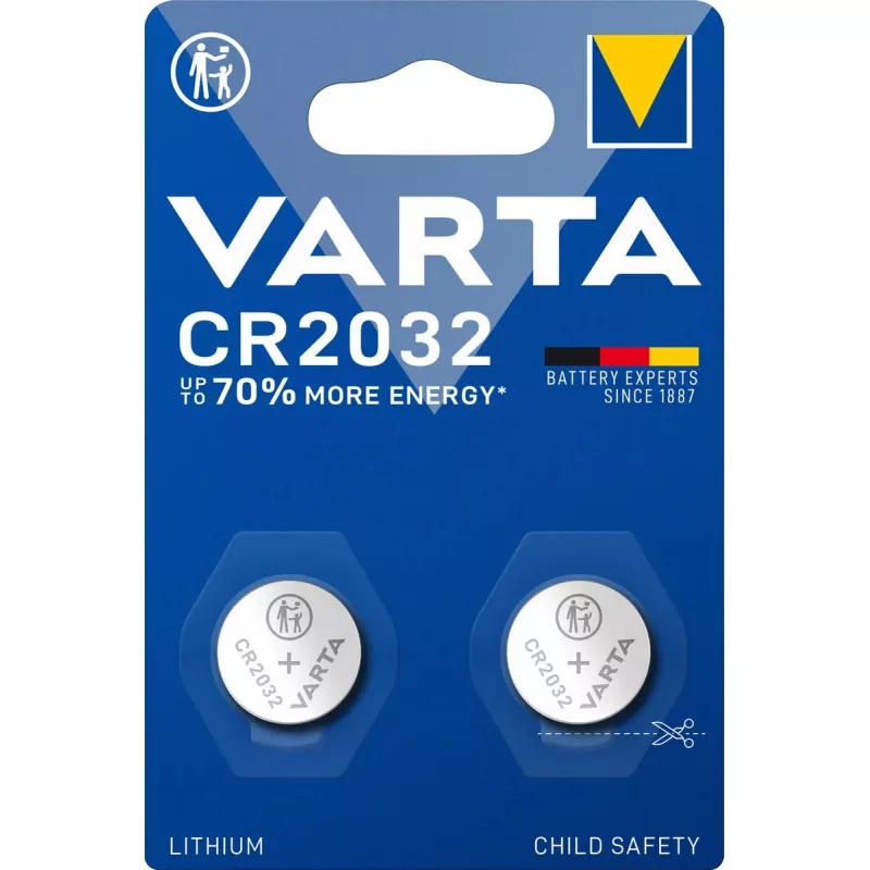 Vienkartinė baterija Varta 06032 CR2032 ličio