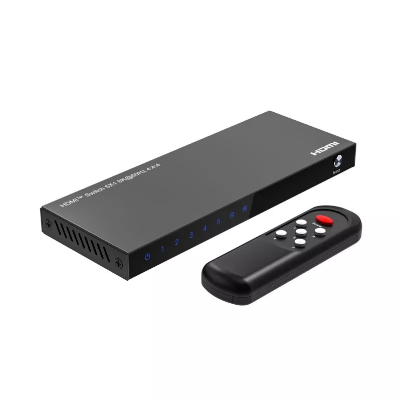 HDMI jungiklis MicroConnect MC-HDMISWITCH0501-8K 8K raiška