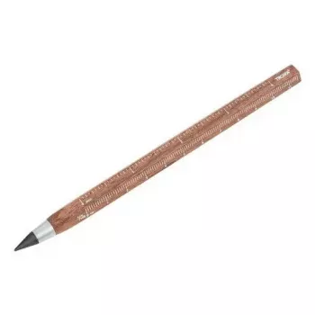 Mechaninis pieštukas TROIKA CONSTRUCTION ENDLESS WALNUT HB Ruda Medienos Metalas
