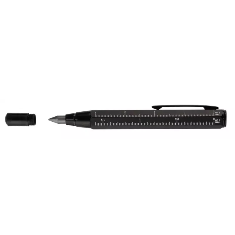 Mechaninis pieštukas TROIKA ZIMMERMANN 5.6 mm HB, juodas žalvaris