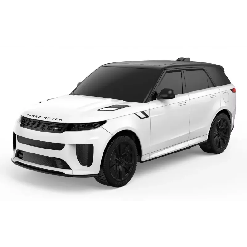 Radijo bangomis valdomas automobilis Jamara Range Rover Sport SV — baltas, svoris 0,2 kg, rekomenduojamas amžius 6+