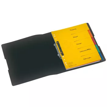 Žiedinis segtuvas A4 Herlitz 11205754 Juodas
