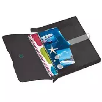 Herlitz polipropileno (PP) aplankas, juodas, A4, 11206117