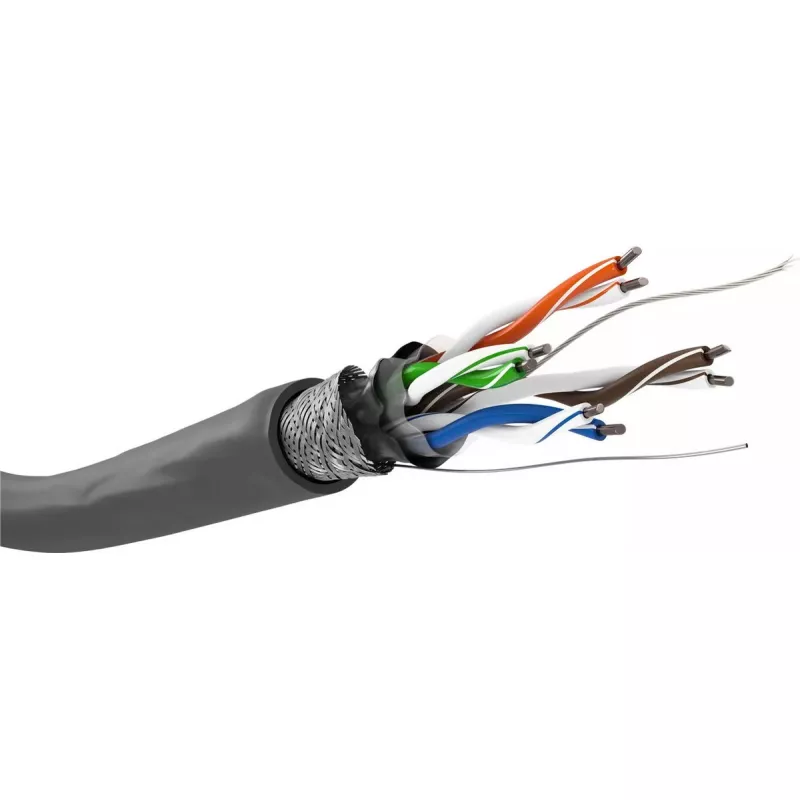 Tinklo kabelis Goobay CAT 5e SF/UTP pilkas 305m