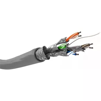 Tinklo kabelis Goobay CAT 6 S/FTP PiMF pilkas 305 m