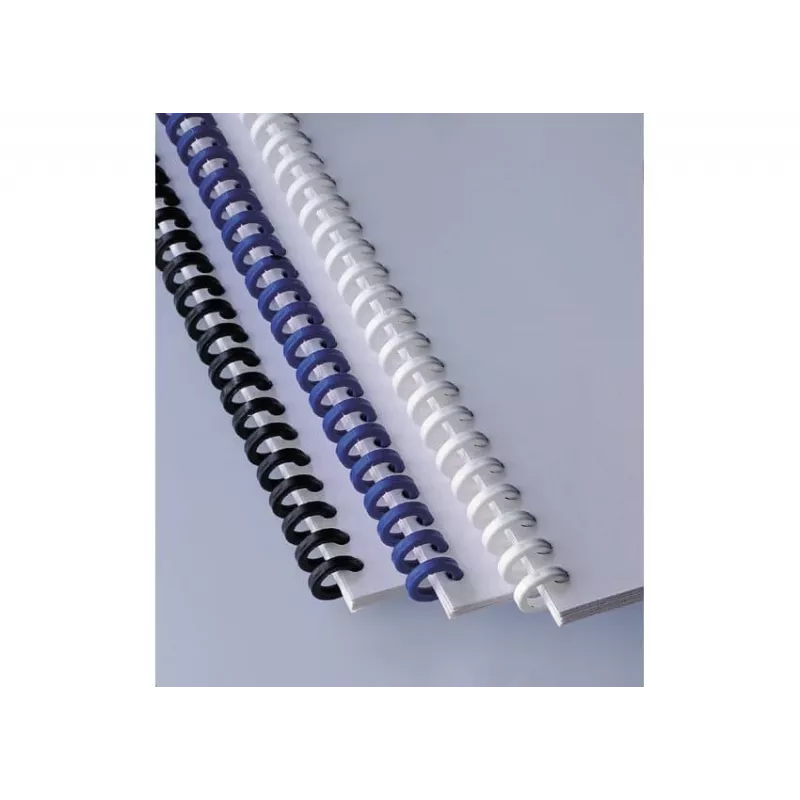 GBC ClickBind nugarėlė A4 34R 8mm, balta, 45 lapai, plastikinė, A4, 8 mm, 300 g