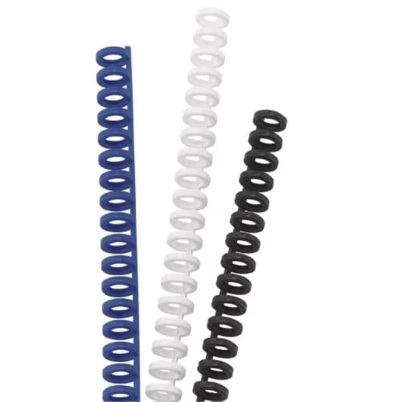 GBC ClickBind nugarėlė A4 34R 8mm, balta, 45 lapai, plastikinė, A4, 8 mm, 300 g
