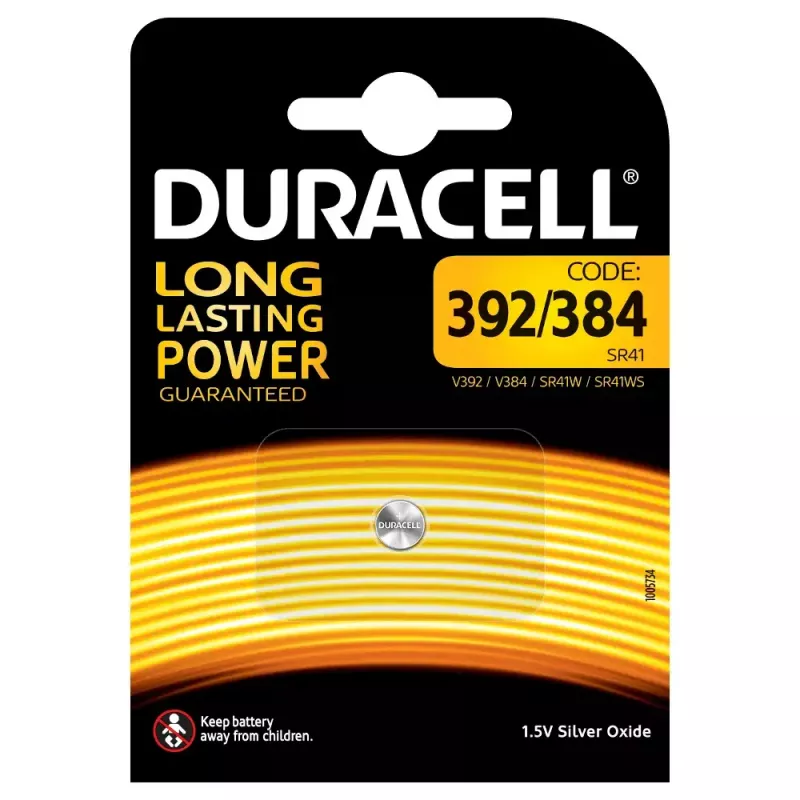 Duracell D394 vienkartinė baterija sidabro oksido (S)
