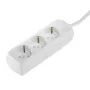 Hama 00030528 viršįtampių ribotuvas baltas 3 kintamosios srovės lizdai(-ų) 230 V 1,4 m