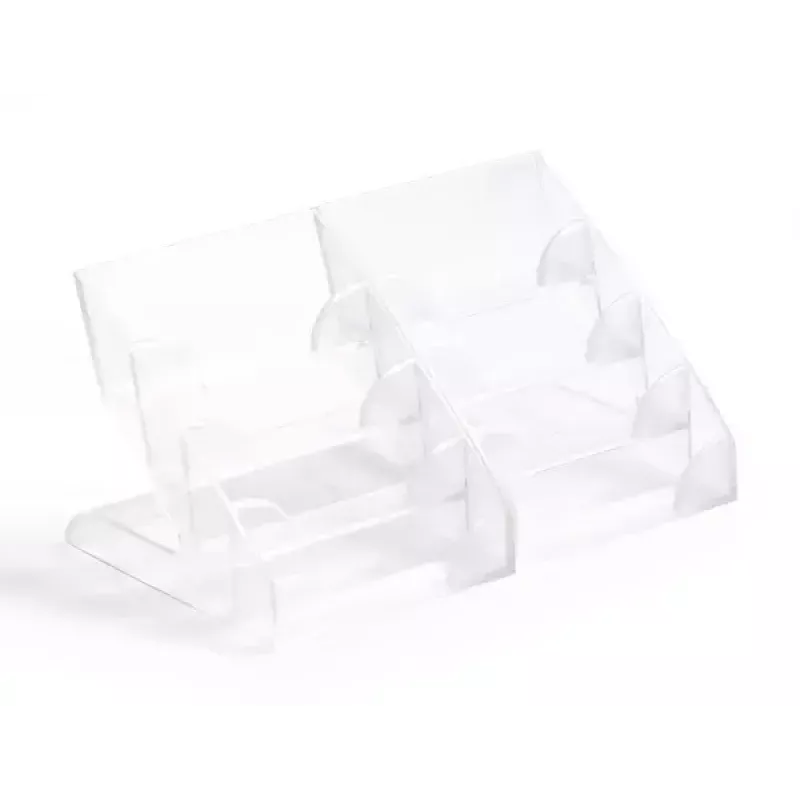 Vizitinių laikiklis Durable 2439 plastikinis permatomas 240 kortelių