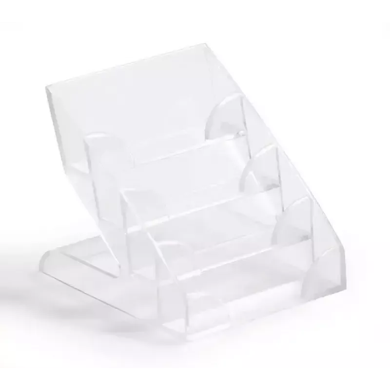Vizitinių laikiklis Durable 2439 plastikinis permatomas 240 kortelių