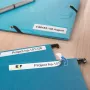 Nuimamos užrašų juostelės HERMA A4 96x10 mm baltos