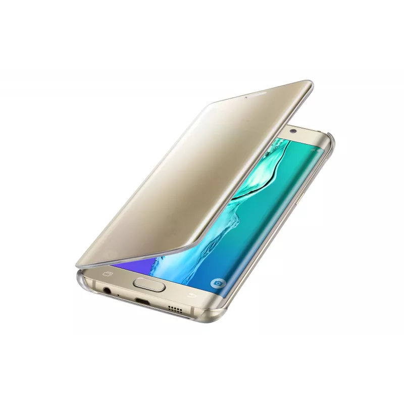 „Samsung EF-ZG928“ mobiliojo telefono dėklas „Flip“ auksinis