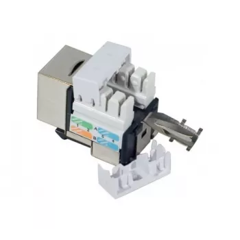 „Keystone“ modulis „Tecline 272850“ plokščias juodas RJ-45