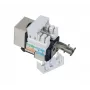 „Keystone“ modulis „Tecline 272850“ plokščias juodas RJ-45