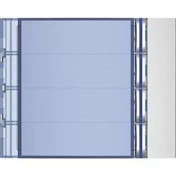 Legrand 352041 mygtukų skydelis, aliuminis