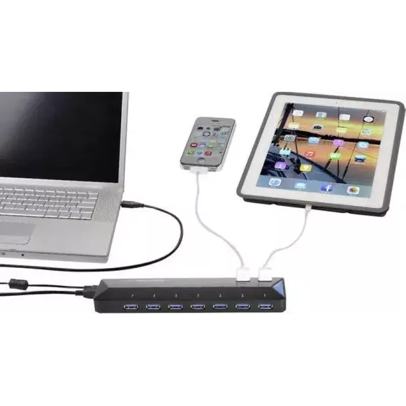 Sąsajos šakotuvas USB 3.2 Gen 1 Renkforce RF-3806034