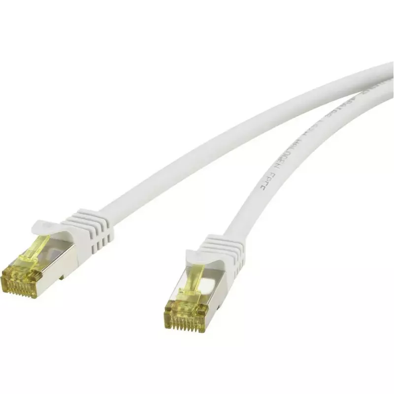 Tinklo kabelis Renkforce RF-4149867 3 m Cat6a S/FTP pilkas