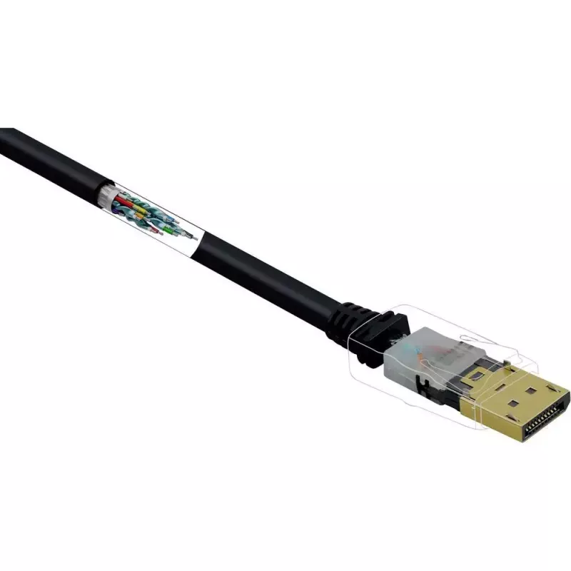 DisplayPort kabelis Renkforce RF-4212201 1.8 m Juodas