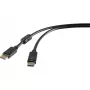 DisplayPort kabelis Renkforce RF-4212201 1.8 m Juodas