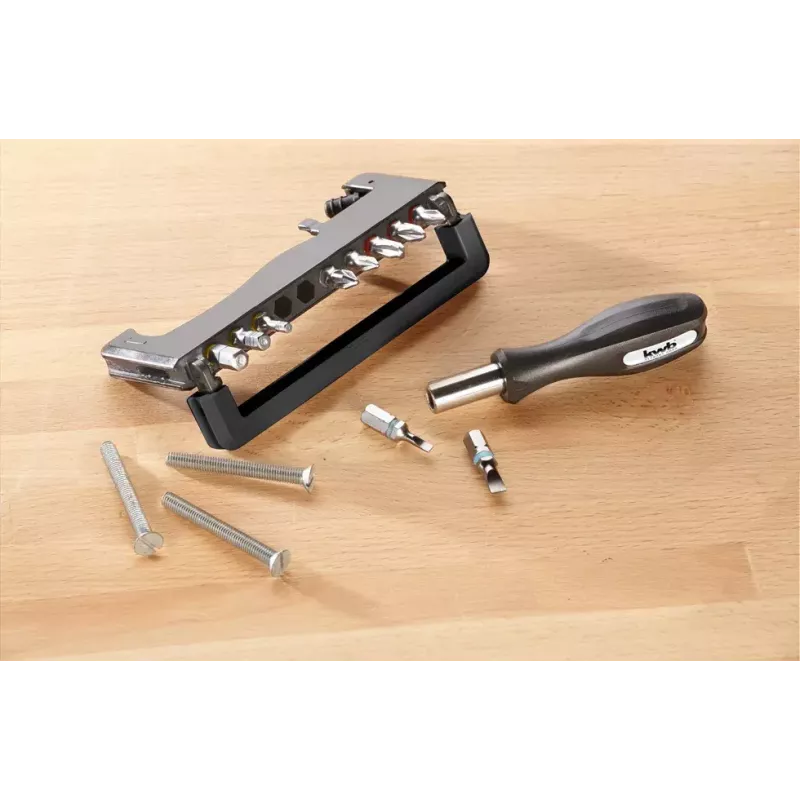 Atsuktuvo antgalių rinkinys KWB Industrial Steel Standard Handy Bit Box