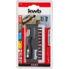 Atsuktuvo antgalių rinkinys KWB Industrial Steel Standard Handy Bit Box