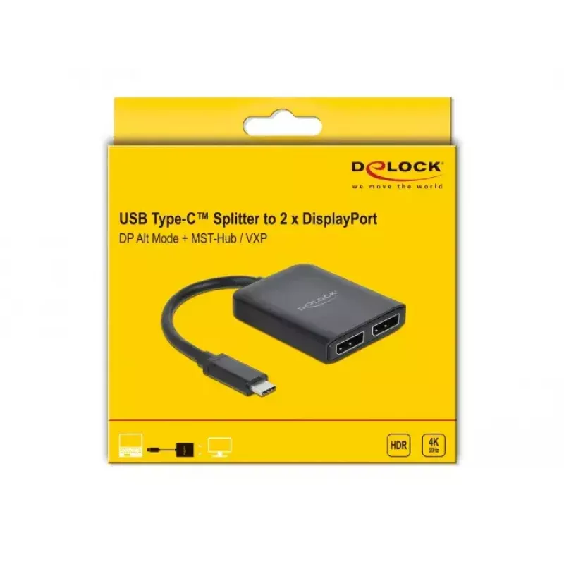 USB Type-C daliklis DeLOCK 87754