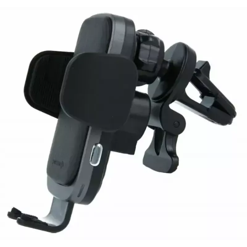 Automobilinis belaidis įkroviklis ir laikiklis SWISSTEN W2-AV5, 15 W Qi įkrovimas, 1,2 m Micro USB laidas