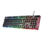 Trust GXT 835 Azor klaviatūra, skirta žaidimams, USB, vokiška, juoda