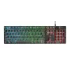 Trust GXT 835 Azor klaviatūra, skirta žaidimams, USB, vokiška, juoda