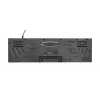 Trust GXT 835 Azor klaviatūra, skirta žaidimams, USB, vokiška, juoda