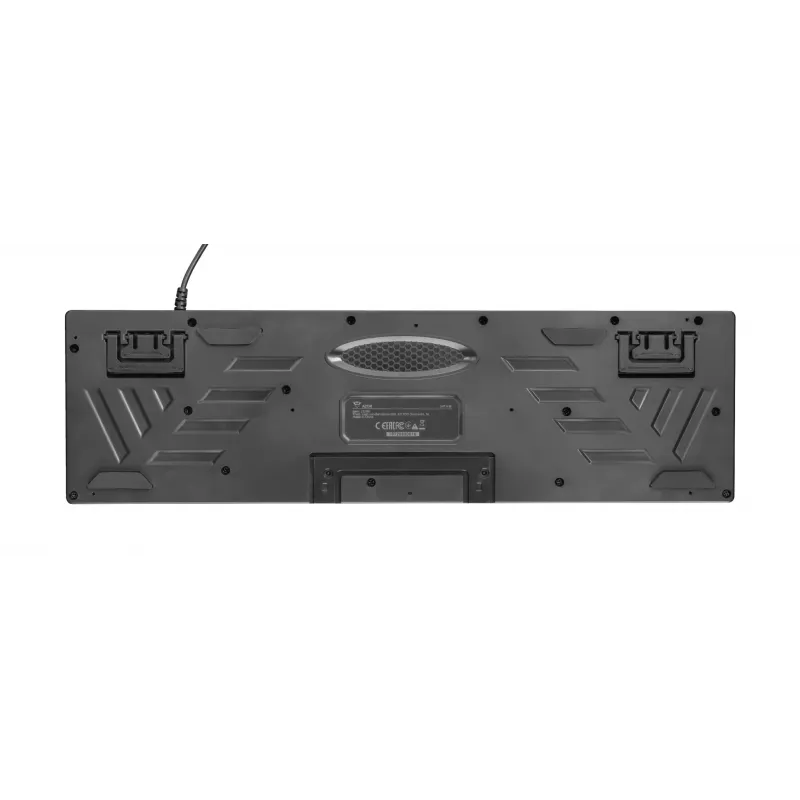 Trust GXT 835 Azor klaviatūra, skirta žaidimams, USB, vokiška, juoda