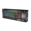 Trust GXT 835 Azor klaviatūra, skirta žaidimams, USB, vokiška, juoda