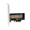 Microconnect MC-PCIE-NVME-SSDADAPT sąsajos plokštės / adapteris Vidinis M.2