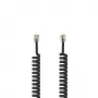 Hama 00201150 telefono kabelis 1,5 m juoda