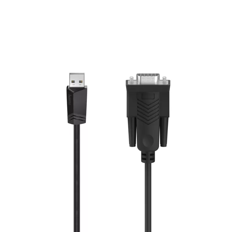 Hama 00200622 nuoseklusis kabelis juodas 1,5 m Sub-D USB-A