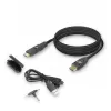 ACT 15 m HDMI High Speed 4K aktyvus optinis kabelis su nuimama jungtimi v2.0 HDMI-A kištukas - HDMI-A kištukas