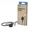Hama 00300045 telefono kabelis 3 m Juoda