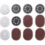 Šlifavimo diskas kwb Quick-stick Šlifavimo ratukų rinkinys 30 vnt. 11,5 cm Korundas