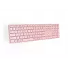 Rapoo E9800M klaviatūra belaidė Bluetooth QWERTZ vokiška rožinė