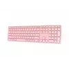 Rapoo E9800M klaviatūra belaidė Bluetooth QWERTZ vokiška rožinė